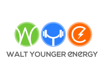 Walt Younger Energy logo design by Rossee