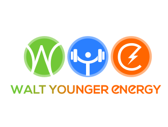 Walt Younger Energy logo design by Rossee