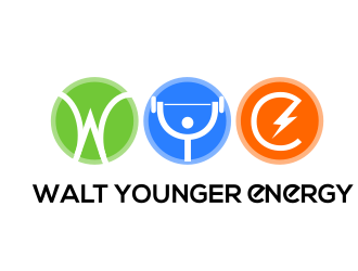 Walt Younger Energy logo design by Rossee