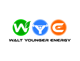 Walt Younger Energy logo design by Rossee