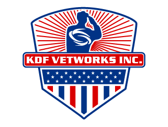 KDF Vetworks Inc. logo design by Ultimatum