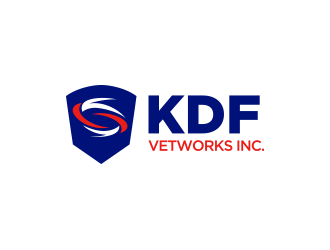 KDF Vetworks Inc. logo design by keylogo