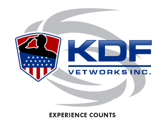 KDF Vetworks Inc. logo design by evdesign