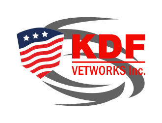 KDF Vetworks Inc. logo design by up2date