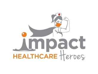 Impact Healthcare Heroes logo design by iamjason