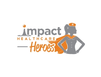 Impact Healthcare Heroes logo design by Norsh