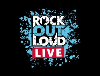 Rock Out Loud Live logo design by rizuki