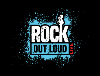 Rock Out Loud Live logo design by evdesign