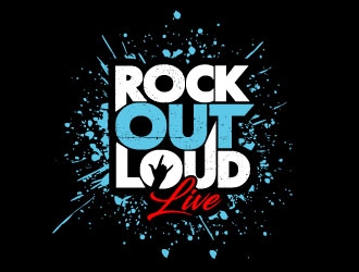 Rock Out Loud Live logo design by desynergy