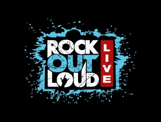 Rock Out Loud Live logo design by cybil