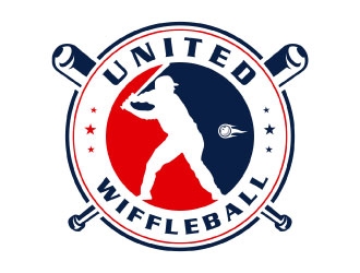 United Wiffleball logo design by DesignPal