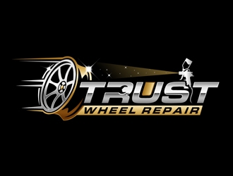 Trust Wheel Repair  logo design by DreamLogoDesign