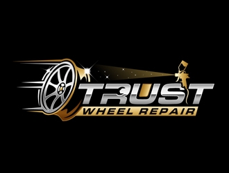 Trust Wheel Repair  logo design by DreamLogoDesign