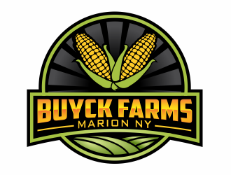 Buyck Farms logo design by agus