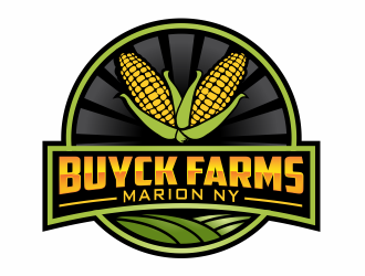 Buyck Farms logo design by agus