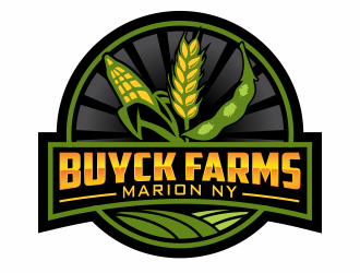 Buyck Farms logo design by agus