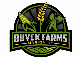 Buyck Farms logo design by agus