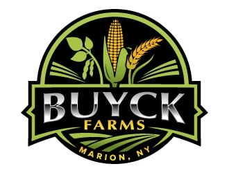 Buyck Farms logo design by jaize