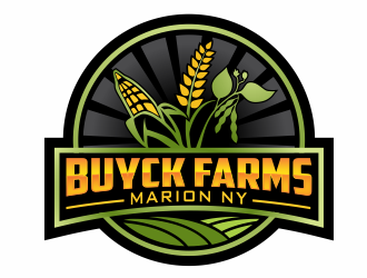 Buyck Farms logo design by agus