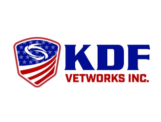 KDF Vetworks Inc. logo design by jaize