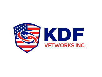 KDF Vetworks Inc. logo design by keylogo