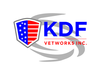 KDF Vetworks Inc. logo design by akhi