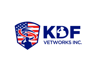 KDF Vetworks Inc. logo design by keylogo