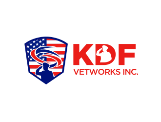 KDF Vetworks Inc. logo design by keylogo