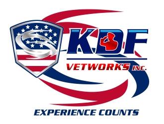 KDF Vetworks Inc. logo design by aura