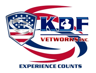 KDF Vetworks Inc. logo design by aura