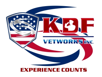 KDF Vetworks Inc. logo design by aura