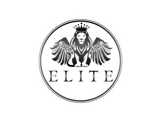 Elite logo design by giphone