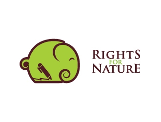 Rights for Nature logo design by alxmihalcea