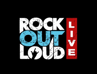 Rock Out Loud Live logo design by cybil