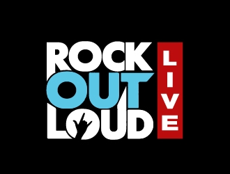 Rock Out Loud Live logo design by cybil