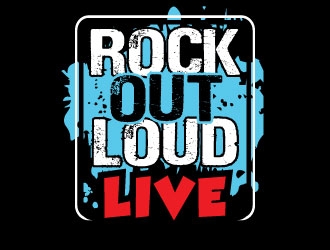 Rock Out Loud Live logo design by Suvendu