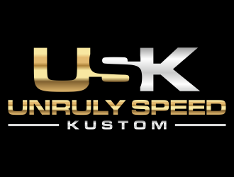 Unruly speed kustom  logo design by p0peye