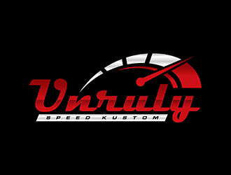 Unruly speed kustom  logo design by yeve