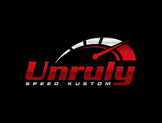 Unruly speed kustom  logo design by yeve