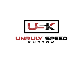 Unruly speed kustom  logo design by oke2angconcept