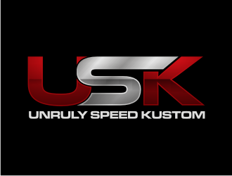 Unruly speed kustom  logo design by BintangDesign