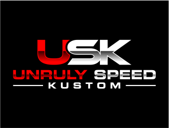 Unruly speed kustom  logo design by cintoko