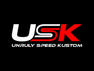 Unruly speed kustom  logo design by falah 7097