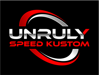 Unruly speed kustom  logo design by cintoko