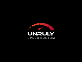 Unruly speed kustom  logo design by Susanti