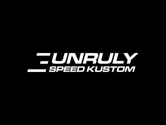 Unruly speed kustom  logo design by eagerly