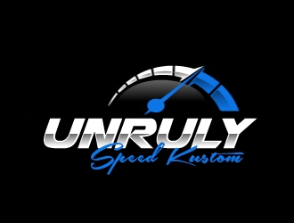 Unruly speed kustom  logo design by AamirKhan