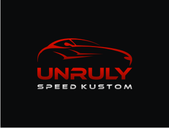 Unruly speed kustom  logo design by mbamboex