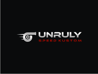 Unruly speed kustom  logo design by mbamboex