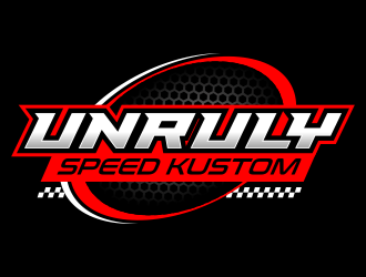 Unruly speed kustom  logo design by ingepro